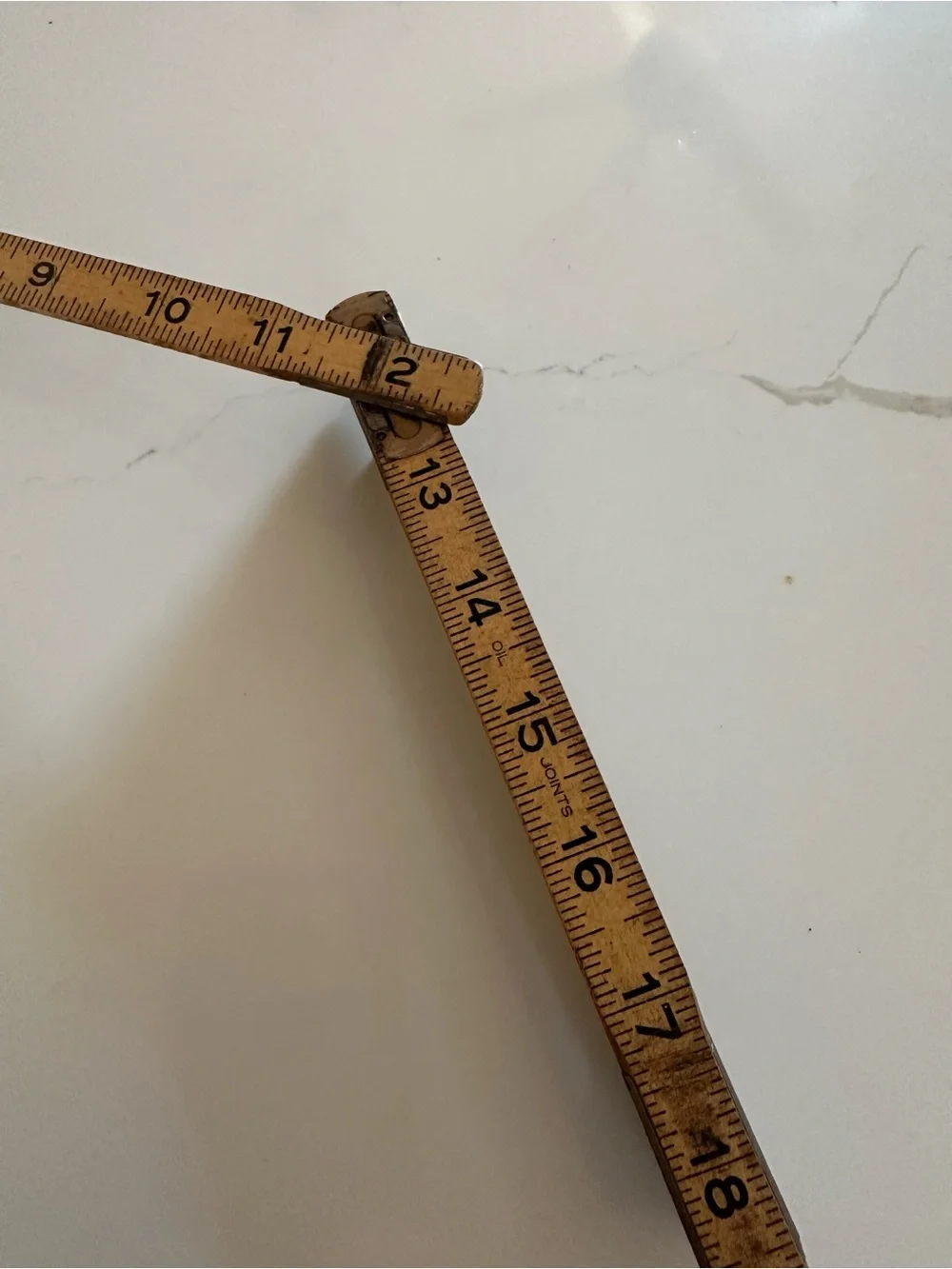 Vintage Royal  Folding Wooden Ruler  72”